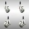 Service Caster 3 Inch 316SS Gray Poly Swivel 7/8 Inch Expanding Stem Caster Brake SCC, 2PK SCC-SS316EX20S314-PPUB-2-TLB-2-78 - alternate 1